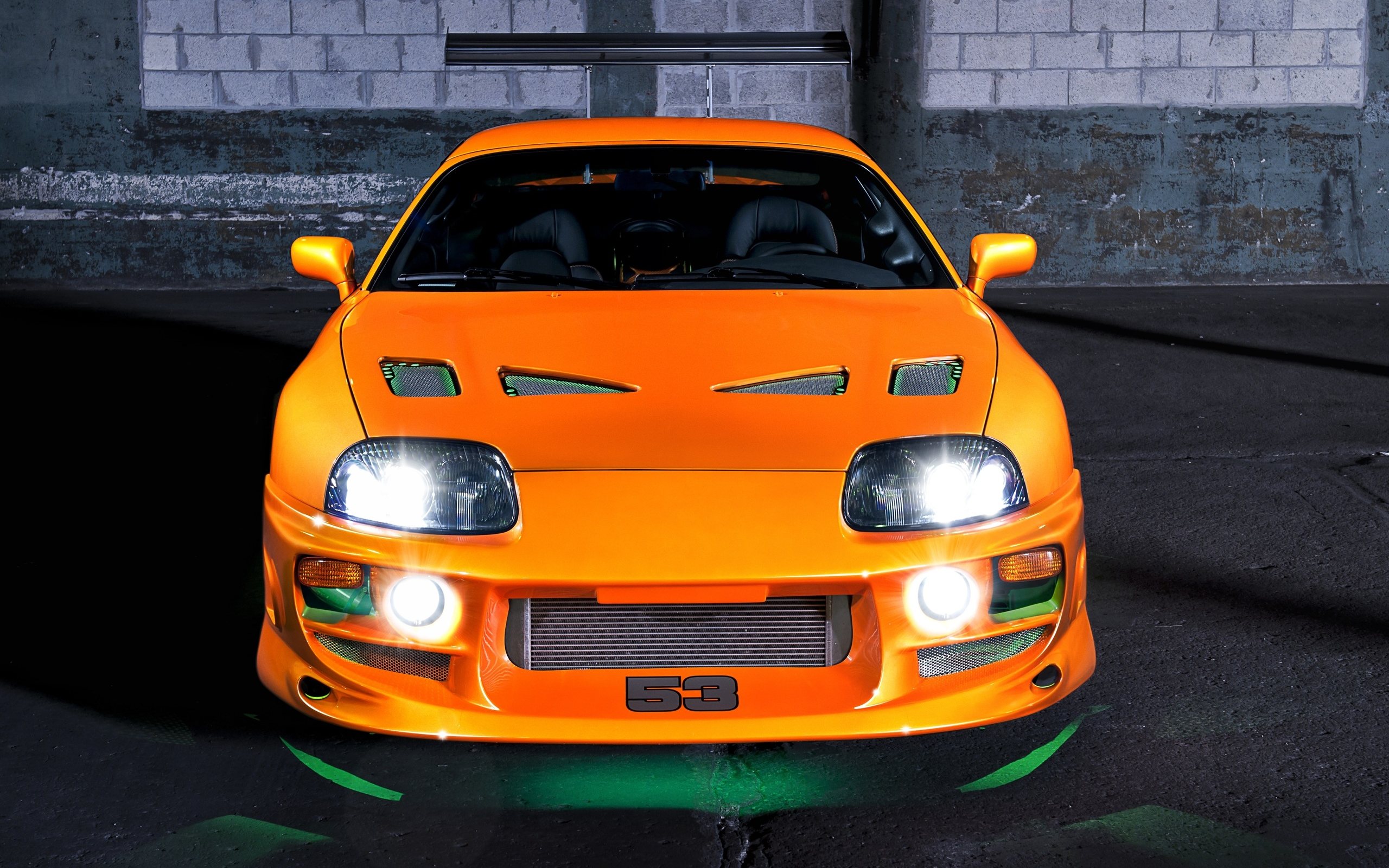 Toyota supra обои живые